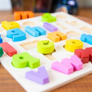 Alfabet puzzel - kleine letters